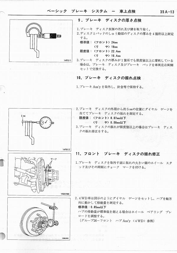 フロントブレーキ整備6 フロントブレーキ整備6