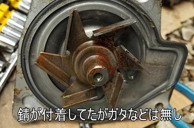 4M40�G���W���@�E�H�[�^�[�|���v�����菇
